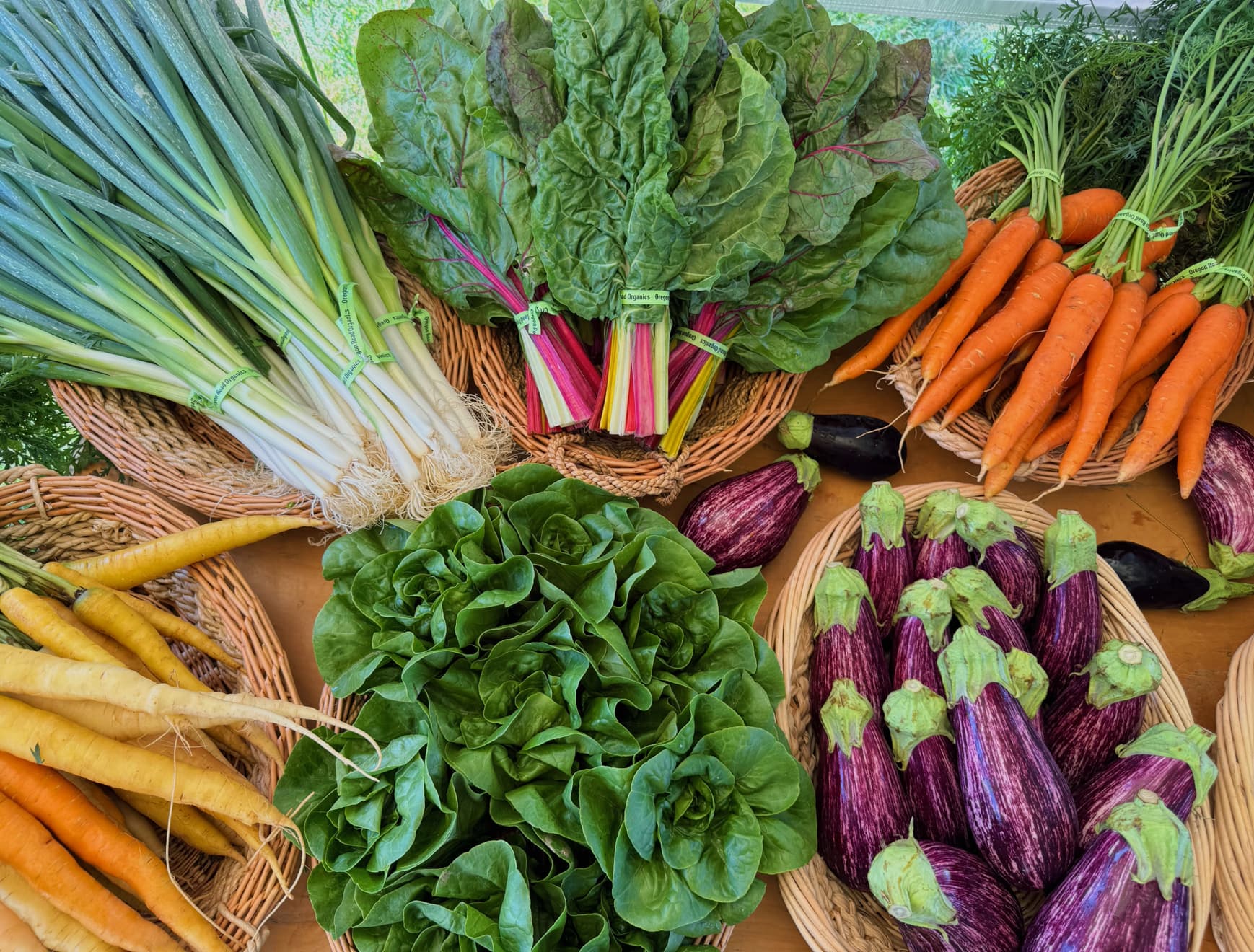 Farm fresh seasonal produce